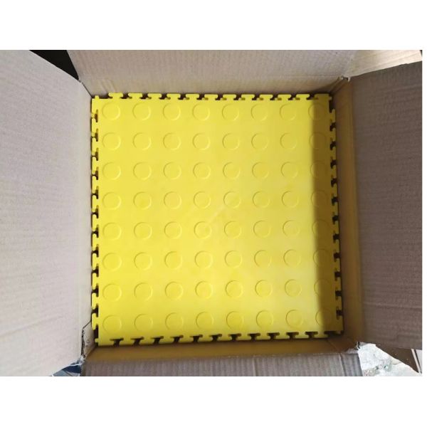 Interlocking Plastic PP Carwash Grating Floor 1.8cm Thickness for Garage Decking Tiles