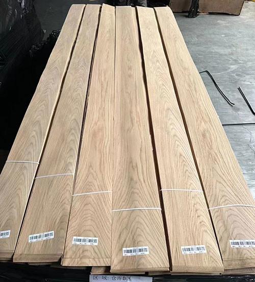 0.5mm Thickness A Grade White Oak Wood Veneer For Door furniture
