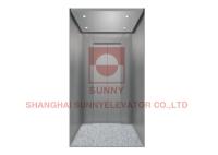 Elevator Parts Villa Elevator Interior Design PVC Floor With Stainless Steel / Tube Light