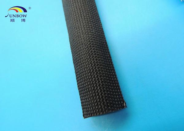 Uncoated Braided Fiberglass Sleeving for Carbon Brush , Soft and Eco-friendly