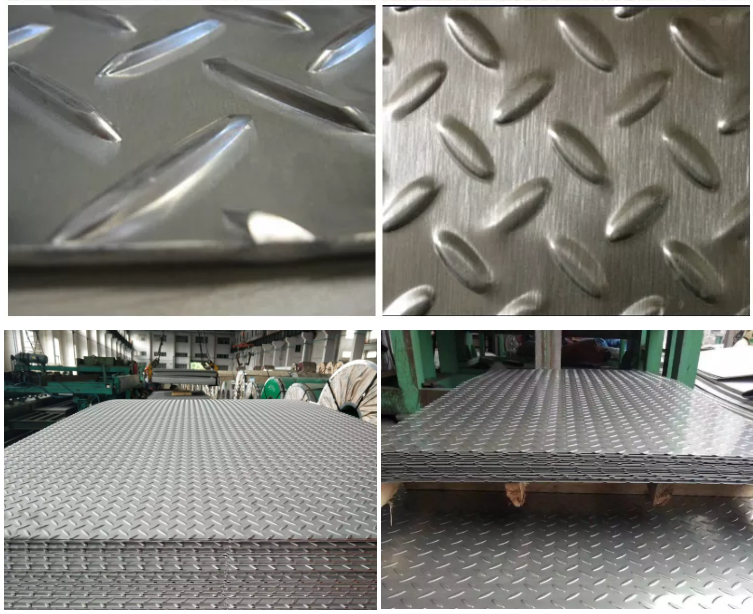 Лист 304 горячекатаной нержавеющей стали DIN AISI Rainproof Checkered 316 5-50mm