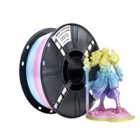 3D Printing Filament 1.75mm Macarons Rainbow Short Distance Gradient PLA+ Filament 1000g