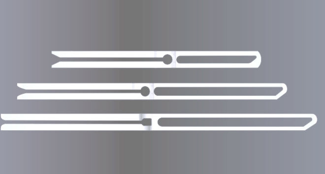 Electronic Jacquard Machine Spare Parts Heavy Drop Wire Vandewiele Carpet Dropper