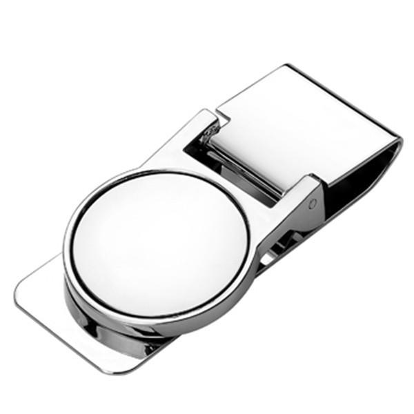 Zinc Alloy Metal Wallet Clip Men Blank Custom Money Holder Protector