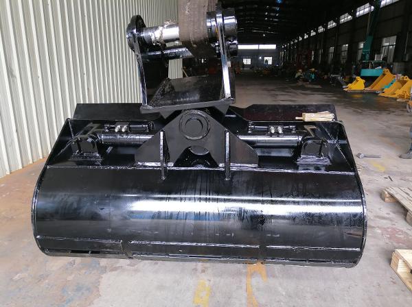 Tilt Bucket Excavator Double Cylinder Hydraulic Tilting Bucket For 10t Excavator