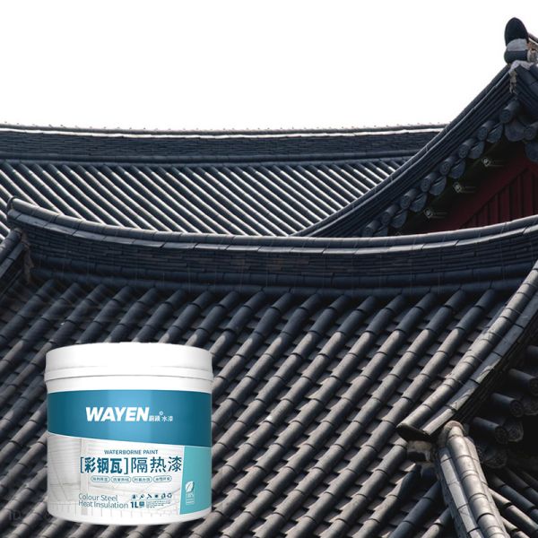 Waterproof Anti-aging Wear-resistant Reflective Heat Insulating Paint for Metal Surface Protection