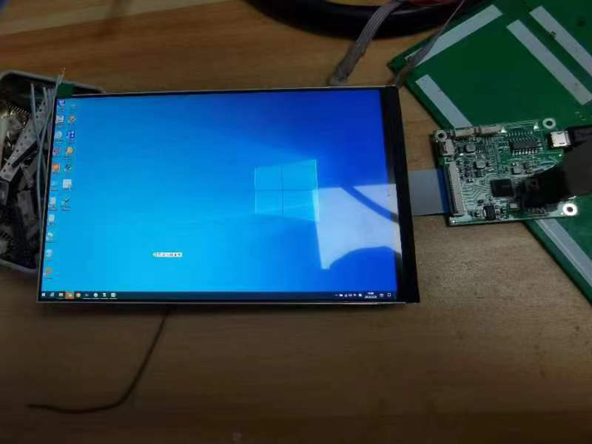 7-дюймовый TFT LCD дисплей, разрешение 1200x1920, интерфейс HDMI 800CD/M2