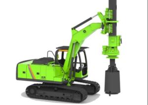 Modular Rotary Fully Hydraulic Drilling Machine 23M Single Load Rig Cylinder