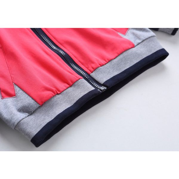 Kids Kindergarten Primary School Uniforms Long Sleeve Stand Collar Sportswear