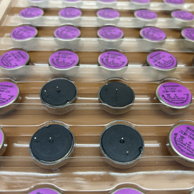 Wholesale TLH2450 Round Button Battery 550mAh 3.6V 12-Month Warranty Disposable Replaces TL-5186 for ETC Water Meter Instruments