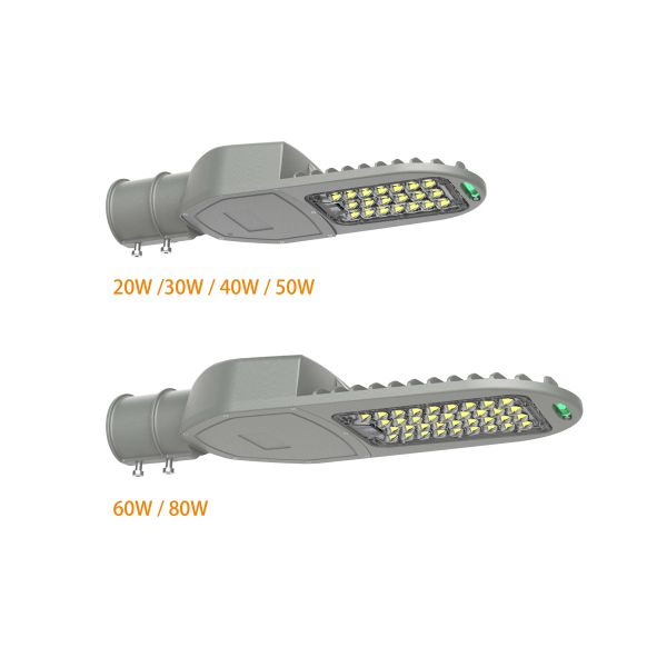 Grey 150lm/W 30 Watt IP65 Street Lights With Daylight Sensor