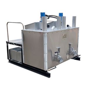 Energy Saving Hydraulic Double Cylinder Thermoplastic Paint Preheater with