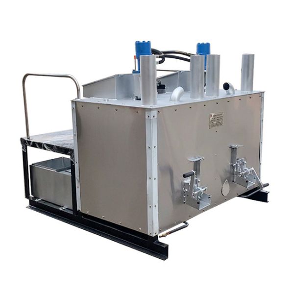 Energy Saving Hydraulic Double Cylinder Thermoplastic Paint Preheater with 15PS Diesel Engine Kneader
