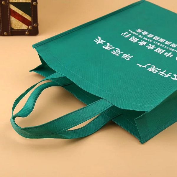 Heat Transfer Non Woven Tote Bags With Logo Printed Multi Colors Optional