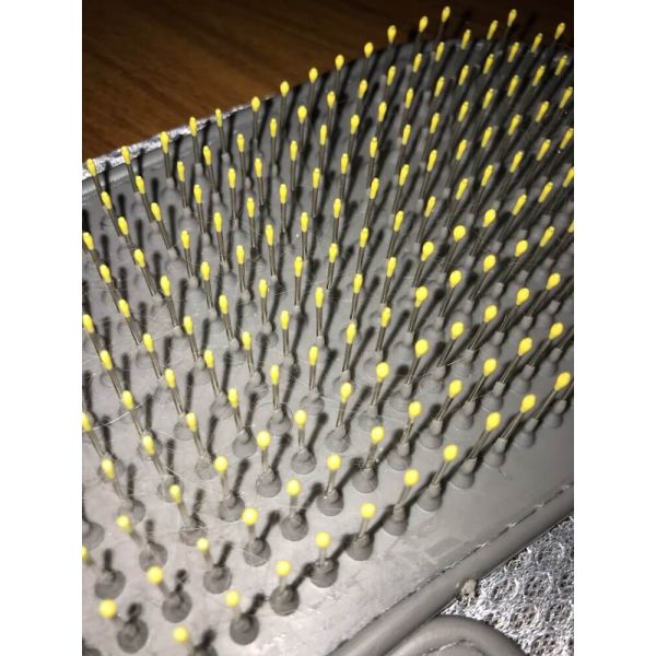 Удобная щетка Пин гребня кота собаки перчатки любимца для среднего/длиной волос