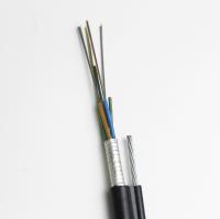 Figura aérea exterior Gyxtc8s 24 de Ftth fibra do cabo ótico de 12 núcleos autossuficiente