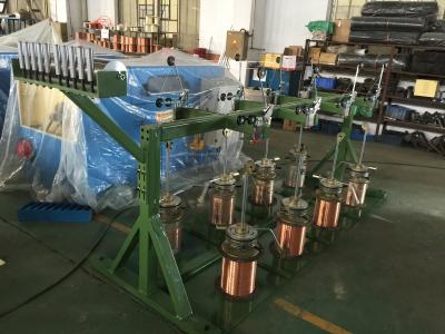 Powerful Double Twist Bunching Machine For Bare Copper Wire / Tinned Wires