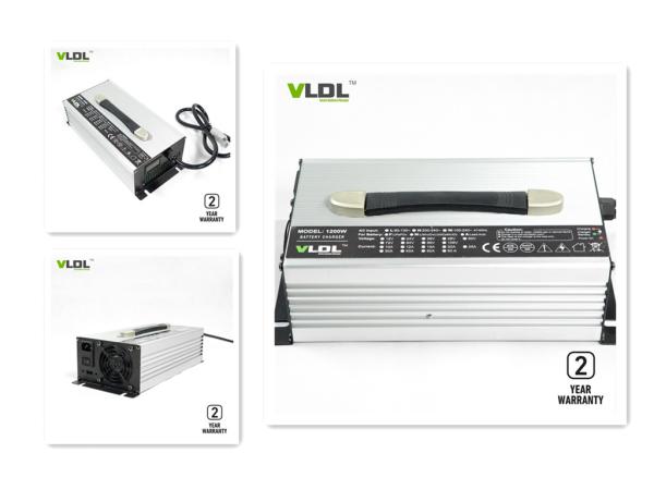 Smart Charging 48V 58.8V 35A Sealed Lead Acid Battery Charger 110Vac Or 230Vac