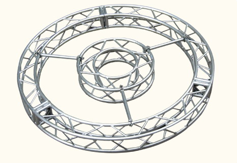 Custom 6082 Aluminum Roof Truss System Lightweight Lighting Truss
