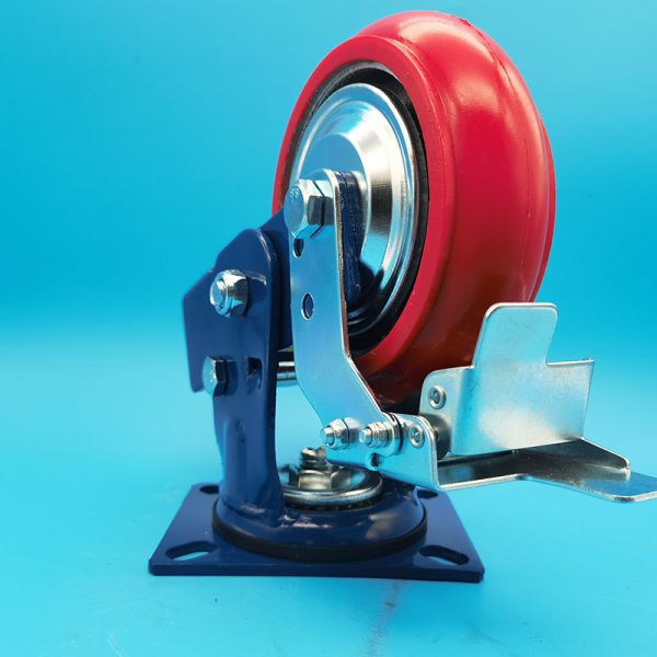Wear Resistance Casters Pu Polyurethane Caster Swivel Caster Singel 5