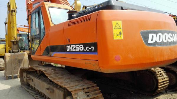 Doosan dh258lc-7 used excavator for sale