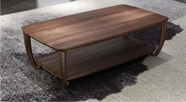 2017 New Walnut Wood Case Good Furniture Design Living room Coffee table& Tea table with Storage side Drawers