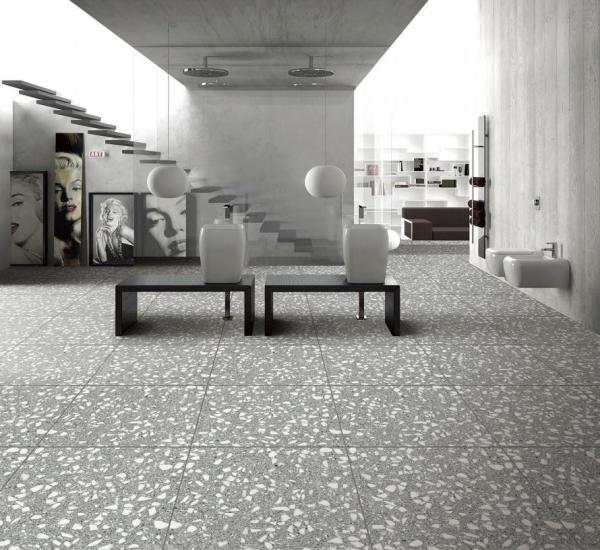 Gray Full Body Porcelain Tiles 600x600mm AAA Grade ISO13006