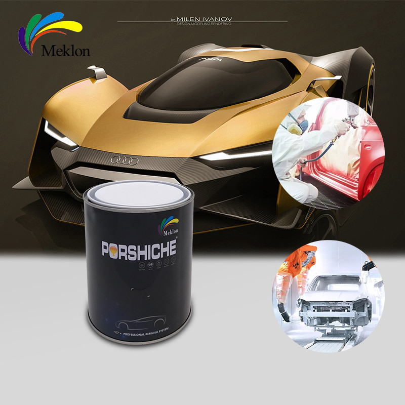 SGS Тёмно-желтая автомобильная краска верхний слой устойчивый к цветению