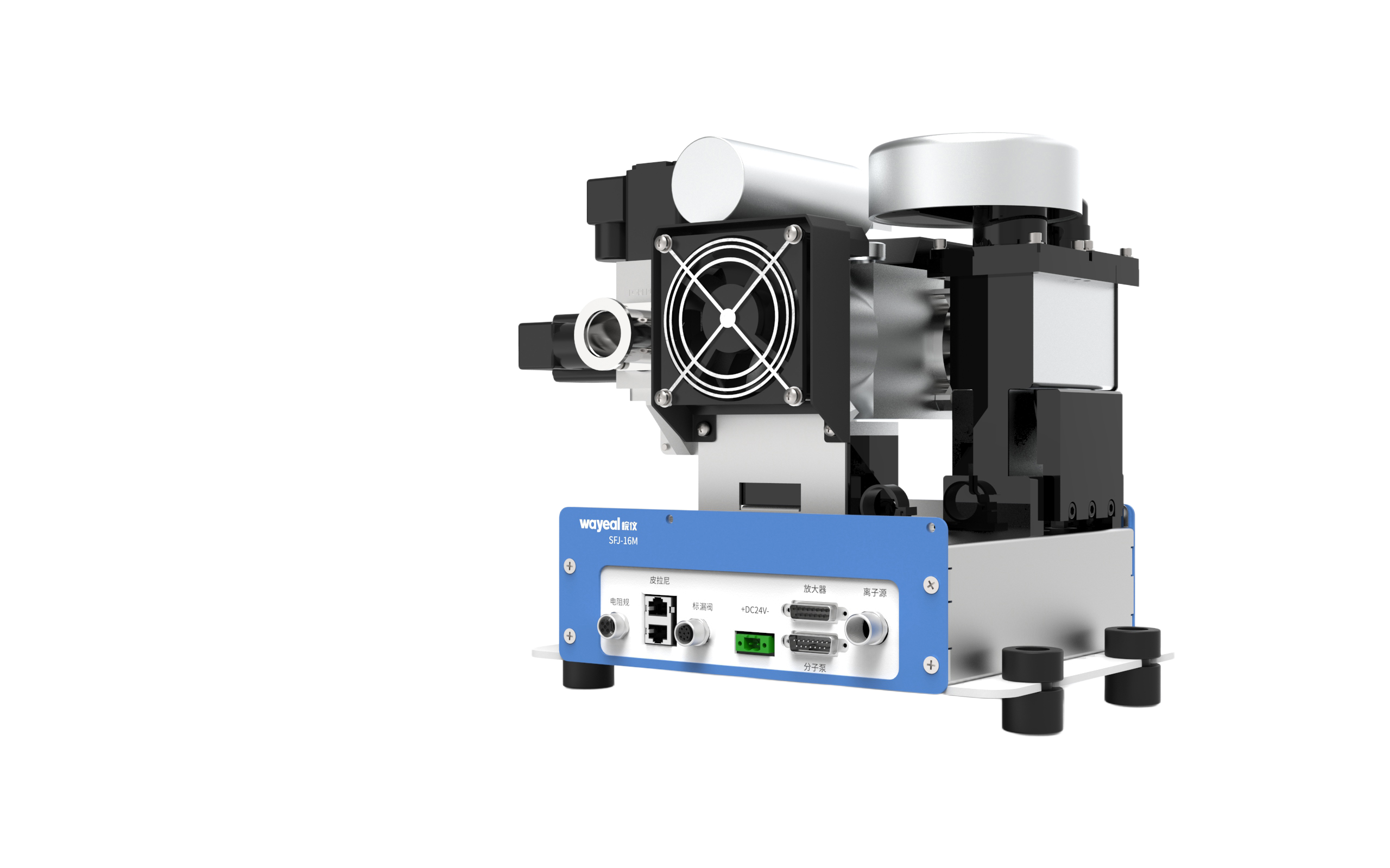 Máquina de detecção de fugas de hélio em modo de vácuo de precisão com taxa de detecção de 5*10-13 Pa.m3/s