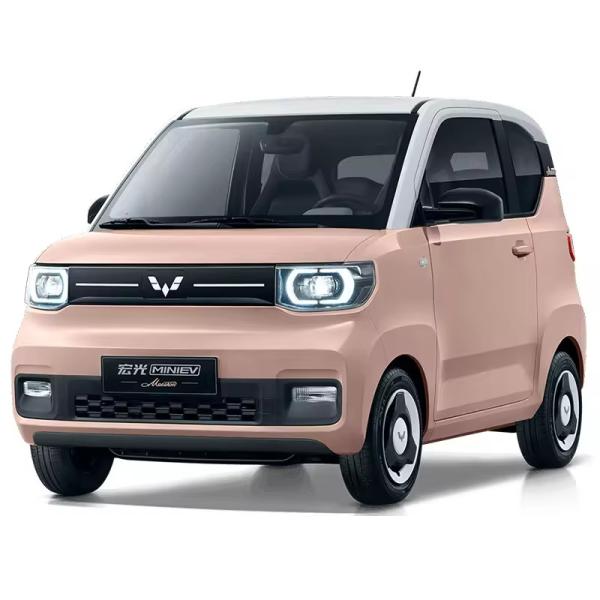 2023 2024 Wuling Ev Mini Car 3-door 2-seater Body Structure with Max Speed of 100km/h