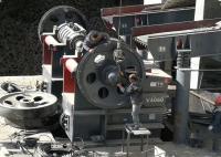 Triturador de maxila preliminar grande PEV-1000X1500 ou Minyu MS6040 para a pedra da montanha