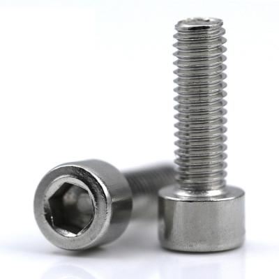 Sistema métrico de medição M5 aço inoxidável Hex Socket cabeça tampa parafusos 1mm-500mm comprimento