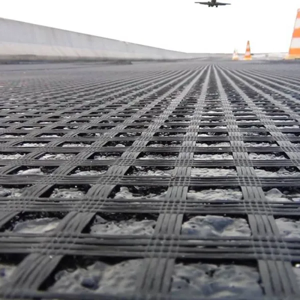 Fiberglass Geogrid Reinforced Composite Nonwoven Geotextile