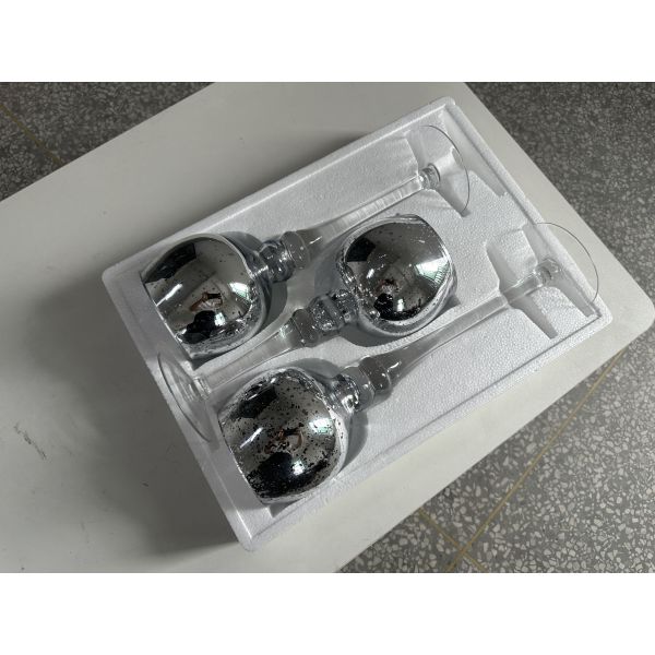 Свадебные принадлежности Стеклянный подсвечник 3 шт.