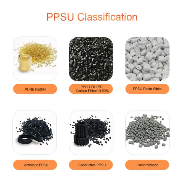 Thermoplastics Polyphenylsulfone Resin Special Engineering Plastics PPSU Pellets Raw Material