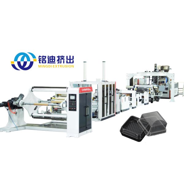 Automatic PP PE ABS Thick Board Plastic Sheet Extrusion Line 1200mm-2000mm