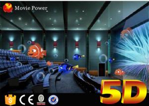 Local Manufacture 4D Theater System Large Curved Screen and Rain Bubble Snow