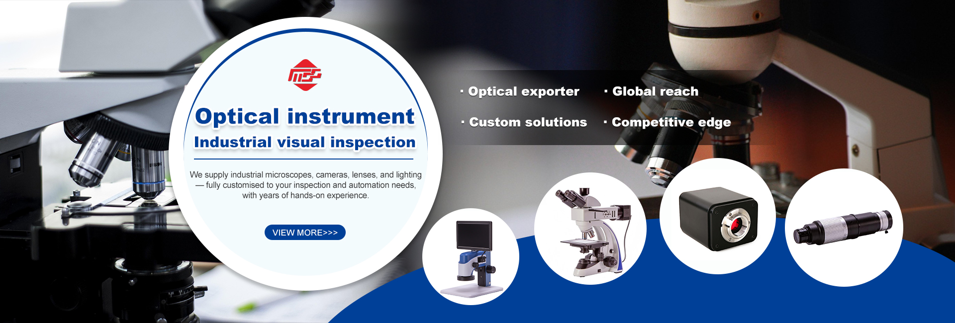 OEM Factory 700TVL Microscope Camera CCD DSP 3D DNR for Precise Metal Analysis CE MSS-C-700L