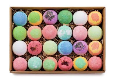 30 - 160g Natural Face Cleanser , Colorant Press Bubble Fizz Balls Bath Bombs Set