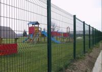 RAL6005 EL PVC del verde V Mesh Fencing cubrió 3M Outdoor Security Fence