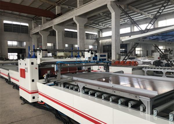 HPL Acrylic Lamination Machine PUR Hot Melt Laminating Machine PVC PET 70KW