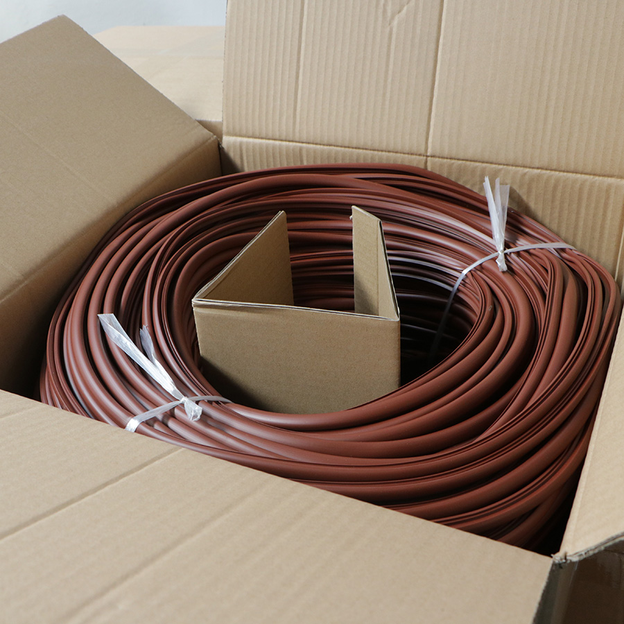 Прокладка 14*6mm Pvc прокладки уплотнения двери шкафа амортизации резиновая