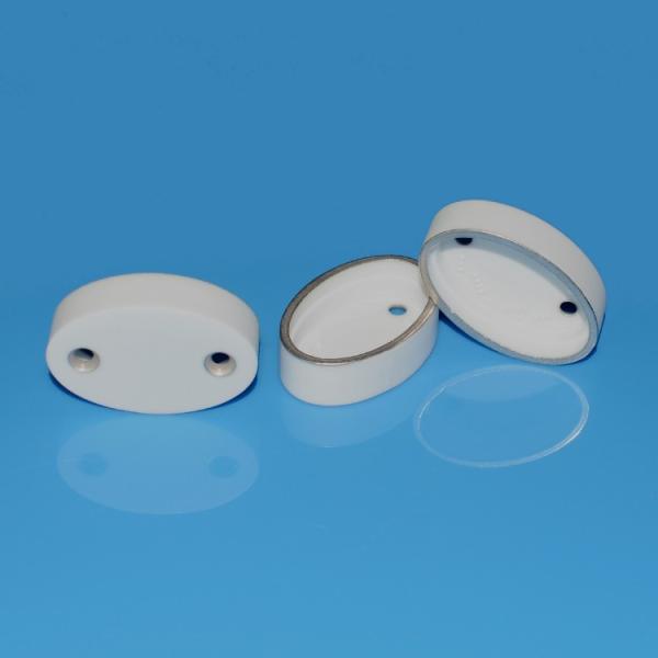 Industrial Ceramic Housing Irregular Shape Non Corrosion  Stable Molecular Structure