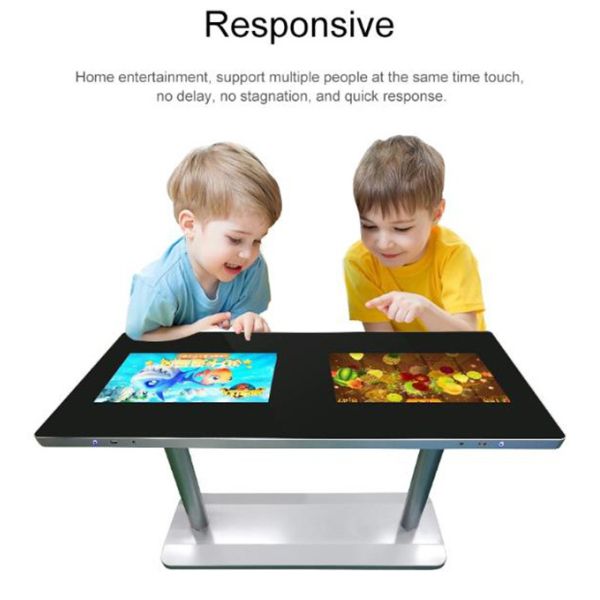 21.5 inch Smart Study table touch screen interactive kiosk gaming smart multitouch table