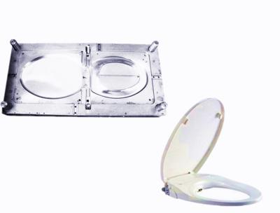 Multi Shot Injection Molding , Toilet Seat Coverplastic Injection Mold Making