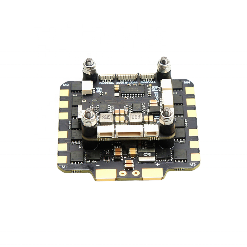 F722+80A STACK F722 V2 Metal Drone Flight Controller for Compatible