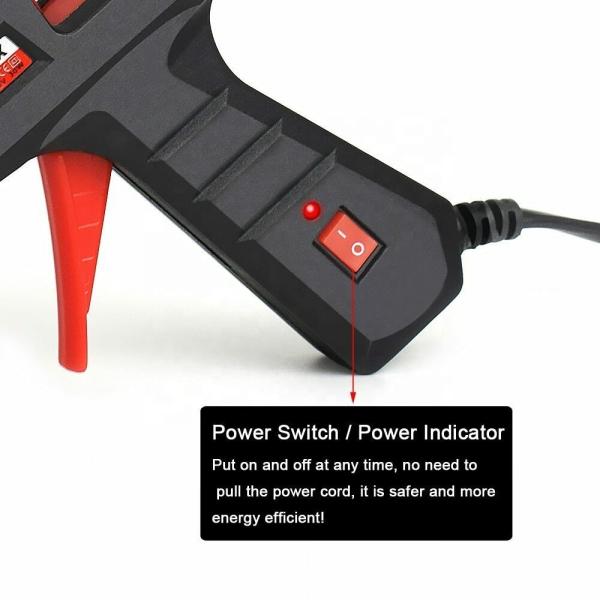 Plastic Heavy Duty Hot Glue Gun Art Craft Using 20w Mini Hobby