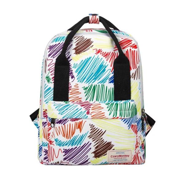 Fashion Korean style high quality cute waterproof girls school backpack