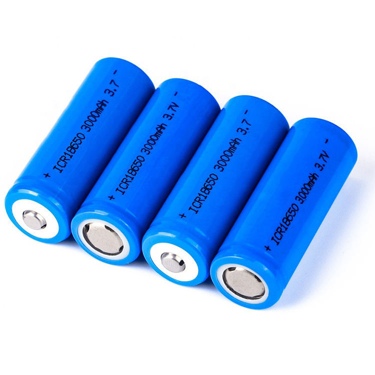 Клетка иона Li батареи лития большой емкости 3.7V 3000mAh 18650 перезаряжаемые