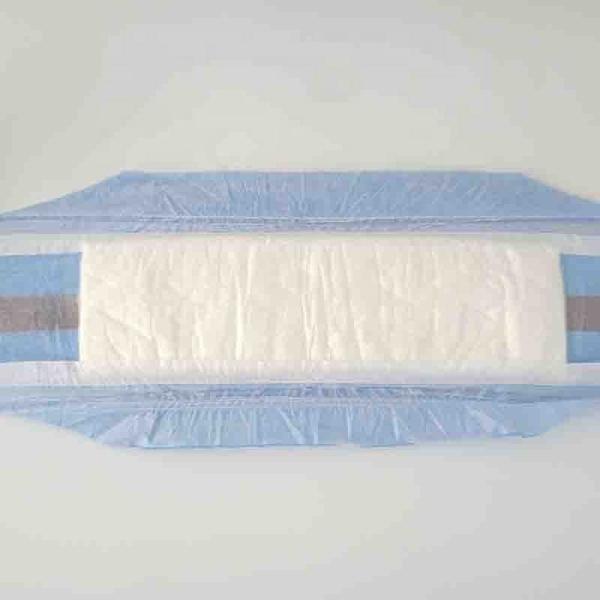 Pênis masculino para cão com lençol de cobertura de tecido não tecido macio e indicador de umidade ajustável incluído